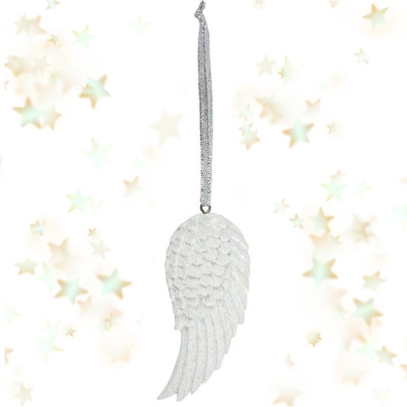 4/10$ NEW Glittery Angel Wing Ornament - Picture 4 of 8